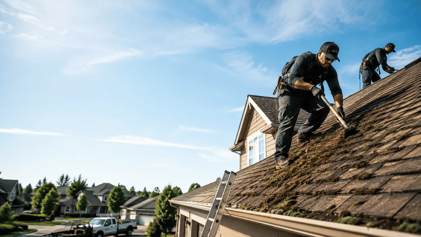 Roof Moss Removal in Hampton, VA near me
